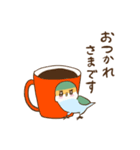 コザクラインコのピノのスタンプ（個別スタンプ：10）