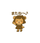 クマのOL女子[ゆいね]（個別スタンプ：12）