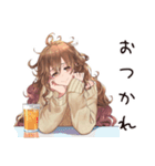 マイペース女子の夏♡ゆるり編（個別スタンプ：19）