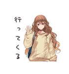 マイペース女子の夏♡ゆるり編（個別スタンプ：23）