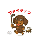 ミニチュアダックス RAM のスタンプ（個別スタンプ：2）