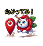 【New❗️】ハイビにゃん‼️.,（個別スタンプ：16）