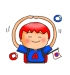 バックパッカー添乗員 ver.7（個別スタンプ：1）