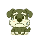 シュナウザーの日常。第二弾。（個別スタンプ：24）