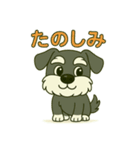 シュナウザーの日常。第二弾。（個別スタンプ：29）