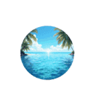 癒しのスタンプ.海Healing stamp.Ocean（個別スタンプ：5）