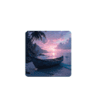癒しのスタンプ.海Healing stamp.Ocean（個別スタンプ：12）