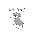 ゆるかわ♡シュナウザースタンプ（個別スタンプ：22）