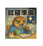 大学生あるある鷹（タカ）スタンプ40（個別スタンプ：30）