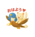 今日もなかよしあきとくじら（個別スタンプ：1）