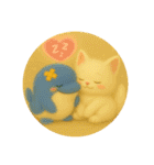 今日もなかよしあきとくじら（個別スタンプ：5）