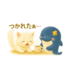 今日もなかよしあきとくじら（個別スタンプ：8）