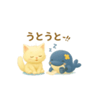 今日もなかよしあきとくじら（個別スタンプ：9）