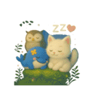 今日もなかよしあきとくじら（個別スタンプ：10）