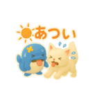 今日もなかよしあきとくじら（個別スタンプ：26）