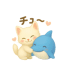 今日もなかよしあきとくじら（個別スタンプ：38）