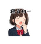 今日もいい日になるといいね（個別スタンプ：3）