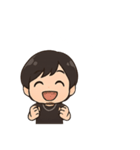 顎髭男性のスタンプ 台詞あり（個別スタンプ：8）