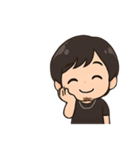 顎髭男性のスタンプ 台詞あり（個別スタンプ：9）