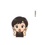 顎髭男性のスタンプ 台詞あり（個別スタンプ：11）