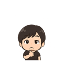 顎髭男性のスタンプ 台詞あり（個別スタンプ：13）