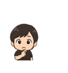 顎髭男性のスタンプ 台詞あり（個別スタンプ：25）