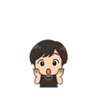 顎髭男性のスタンプ 台詞あり（個別スタンプ：26）