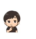顎髭男性のスタンプ 台詞あり（個別スタンプ：30）