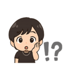 顎髭男性のスタンプ 台詞あり（個別スタンプ：31）
