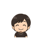 顎髭男性のスタンプ 台詞あり（個別スタンプ：33）