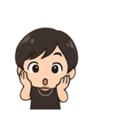 顎髭男性のスタンプ 台詞あり（個別スタンプ：38）