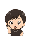 顎髭男性のスタンプ 台詞あり（個別スタンプ：39）
