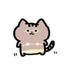 夏だよ全員集合！猫と亀のゆるスタンプ（個別スタンプ：18）