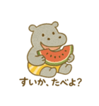 『いっしょに過ごそ』なつのおもいで（個別スタンプ：11）