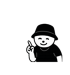 しろいまるいやつ 英語ver（個別スタンプ：6）