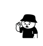 しろいまるいやつ 英語ver（個別スタンプ：12）