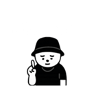 しろいまるいやつ 英語ver（個別スタンプ：24）