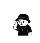 しろいまるいやつ 英語ver（個別スタンプ：30）