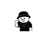しろいまるいやつ 英語ver（個別スタンプ：33）