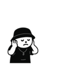 しろいまるいやつ 英語ver（個別スタンプ：37）