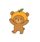 みかんくまくん【毎日スタンプ】（個別スタンプ：2）