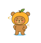 みかんくまくん【毎日スタンプ】（個別スタンプ：7）