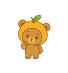 みかんくまくん【毎日スタンプ】（個別スタンプ：13）