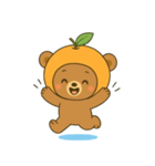 みかんくまくん【毎日スタンプ】（個別スタンプ：14）