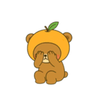 みかんくまくん【毎日スタンプ】（個別スタンプ：19）