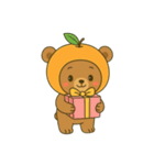 みかんくまくん【毎日スタンプ】（個別スタンプ：22）