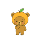 みかんくまくん【毎日スタンプ】（個別スタンプ：23）