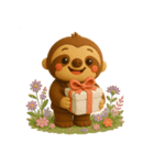 上司や同僚にも使える！働くナマケモノくん（個別スタンプ：10）