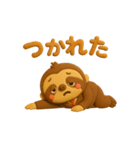 上司や同僚にも使える！働くナマケモノくん（個別スタンプ：20）