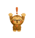 上司や同僚にも使える！働くナマケモノくん（個別スタンプ：34）